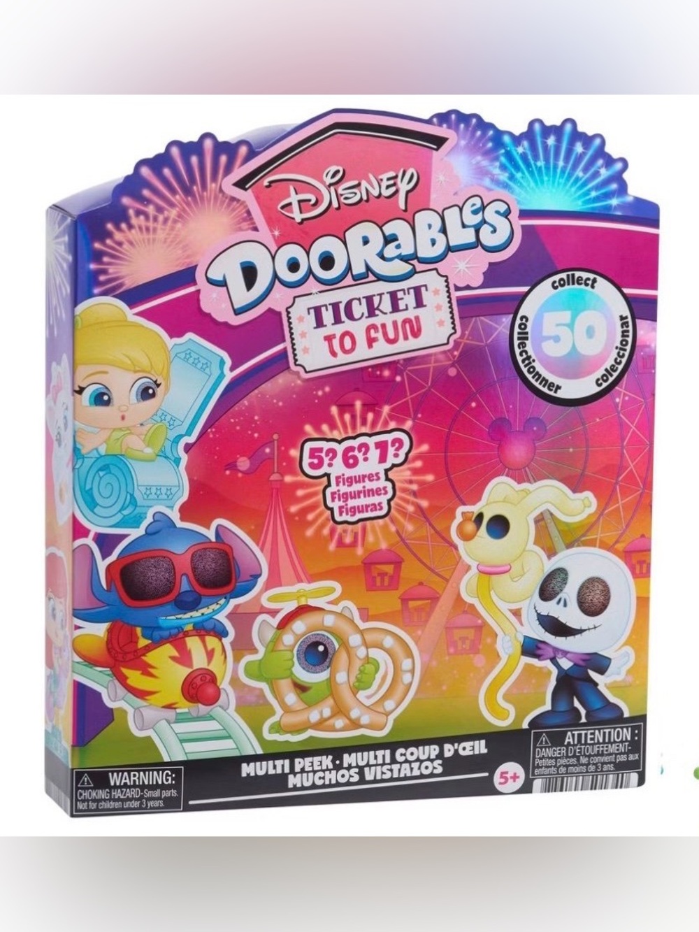 NWT Disney Doorables Ticket To Fun Multi Peek Sealed RARE